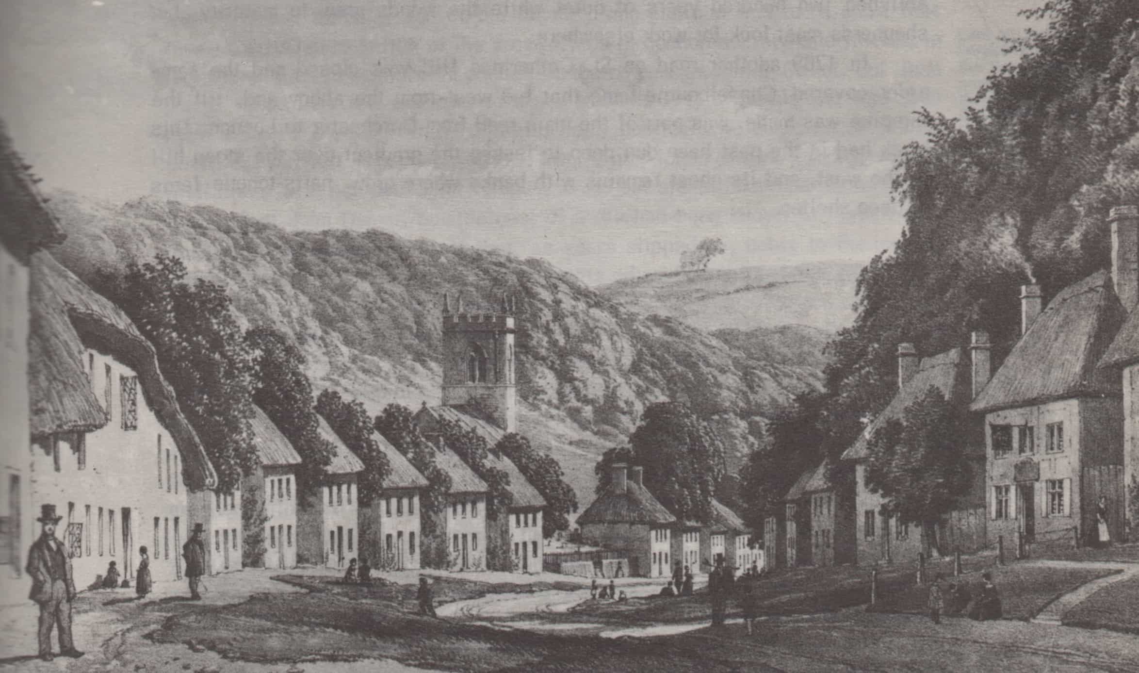 Milton Abbas Then and Now The BV