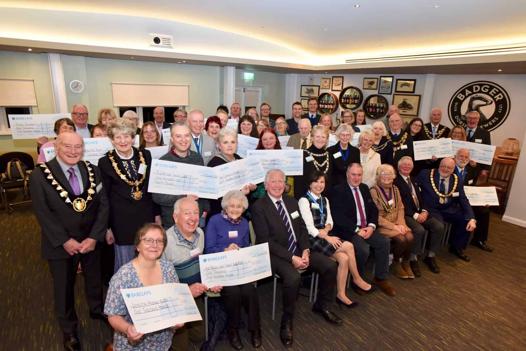 Hall & Woodhouse awards £50,000 in the annual Community Chest The BV