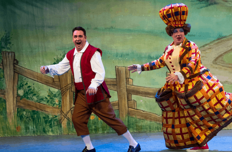 You shall go to a Christmas show! Nurse Nellie saves Panto.