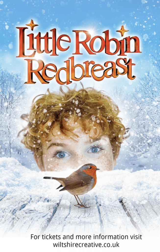 A Christmas robin at the Playhouse