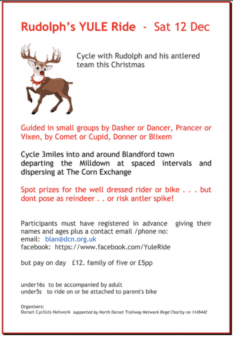 Rudolph’s Yule Ride