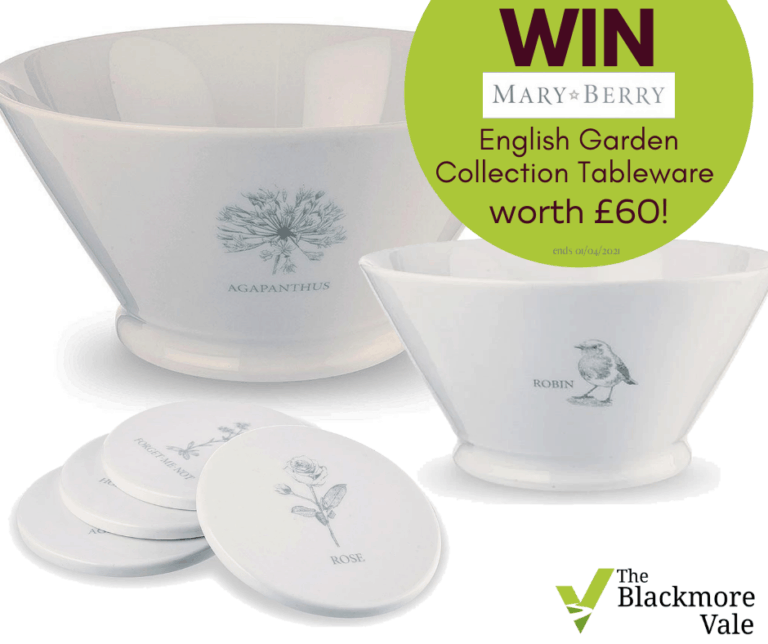 Win a set of Mary Berry’s ‘The English Garden’ Beautiful Tableware worth £60
