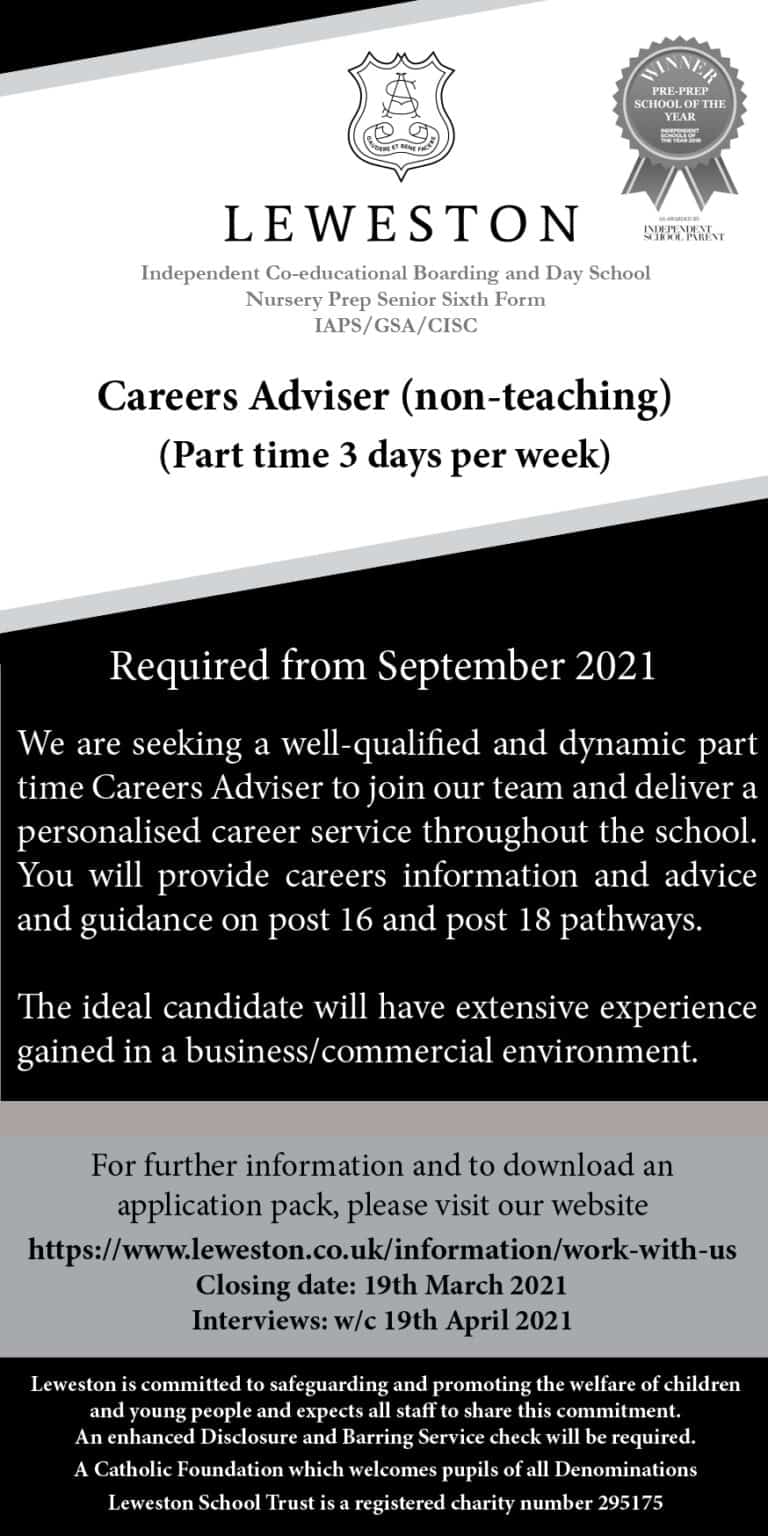 Leweston – Careers Advisor
