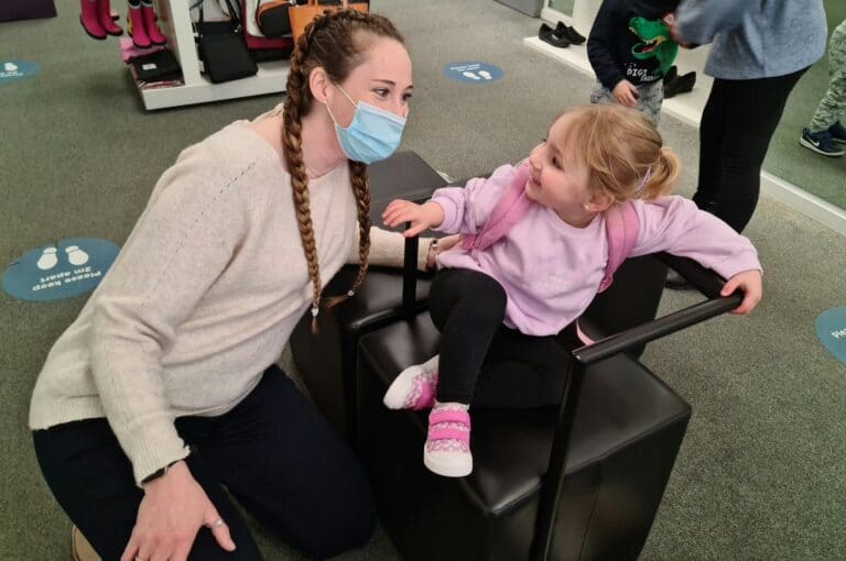 Mum Cries as Ill Toddler Gifted Her Princess Shoes