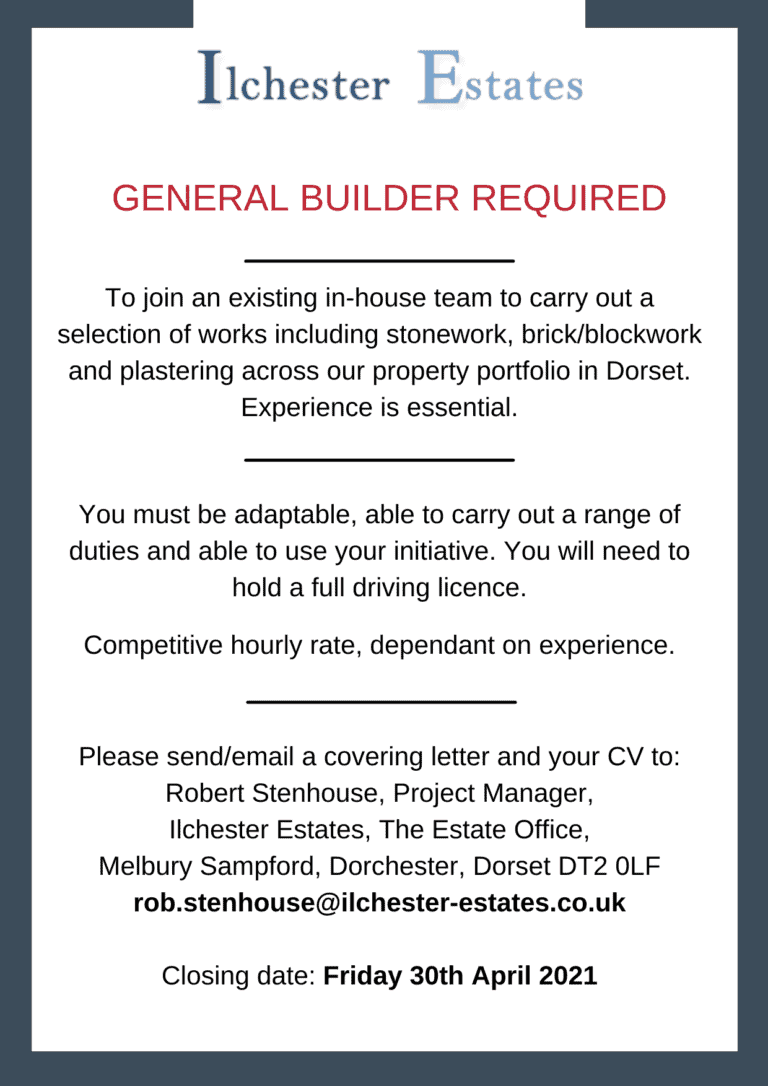 General Builder Required