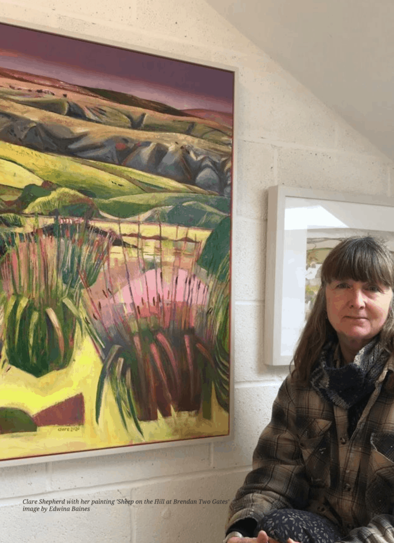 In the Studio with Clare Shepherd