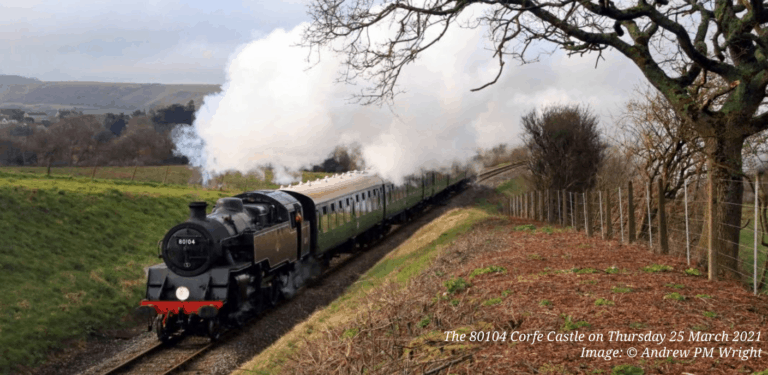 The Swanage Railway – keeping the days of steam alive.