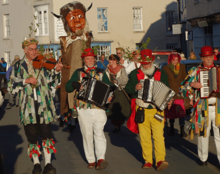 No Boxing Day Morris Men in Cerne Abbas this year.