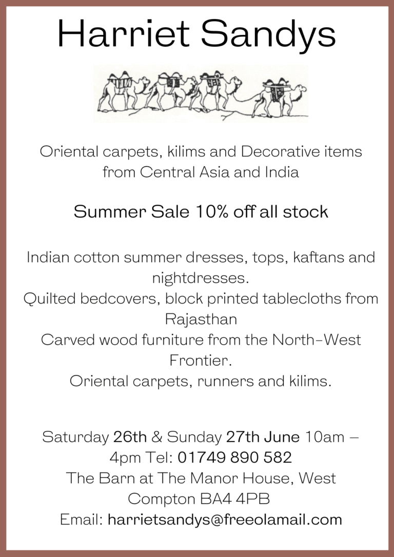 Harriet Sandys Summer Sale 10% off all stock