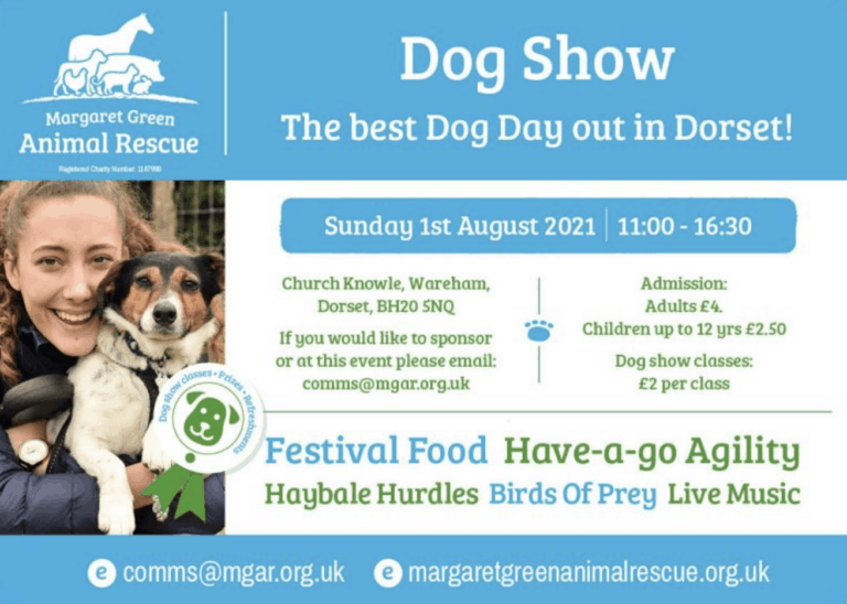 Dog Show Sunday 1st August | Margaret Green Animal Rescue