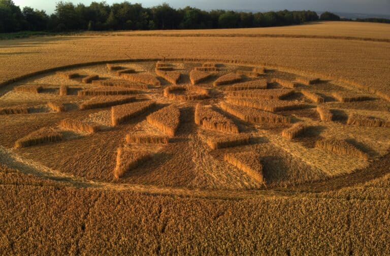 okeford hill crop circle in dorset