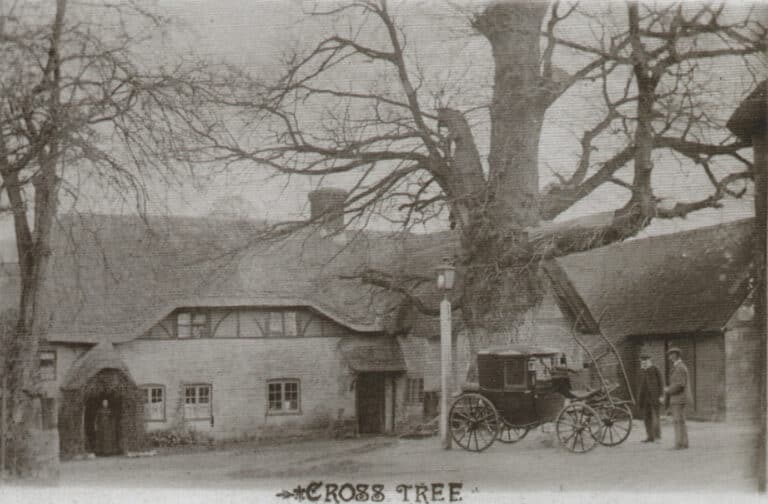 Fontmell Magna’s Gossips Tree | Then and Now
