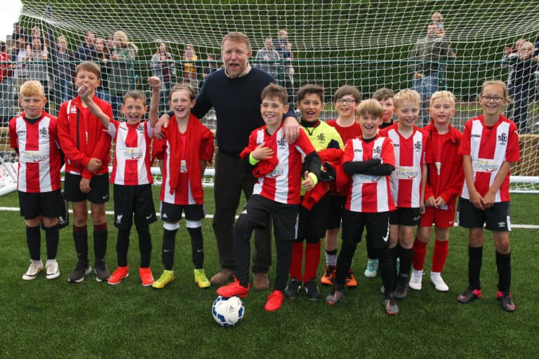 Guy’s Pitchie! Guy Ritchie opens Shaftesbury’s £500k 3G football pitch
