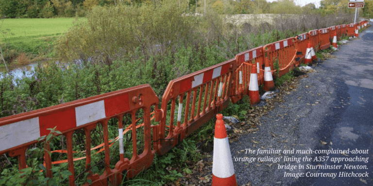 BRIDGE OVER TROUBLED RAILINGS!