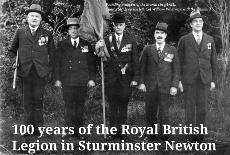 100 years of the Royal British Legion in Sturminster Newton