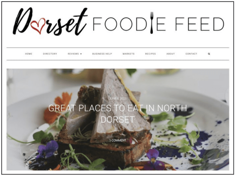 Mapping Out the Dorset Foodie Feed