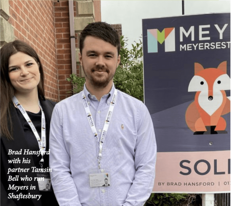 Brad Scoops ‘Best Estate Agent’ in Shaftesbury