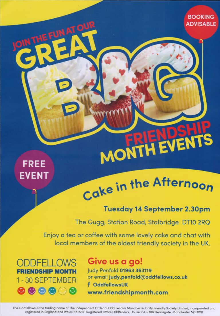 Oddfellows Friendship Month