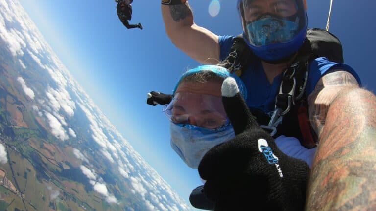 Sky-Divers Jump for Sexual Trauma Charity