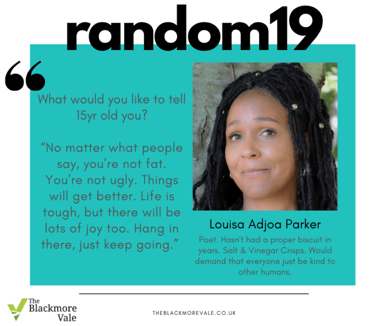 The Random 19 with writer Louisa Adjoa Parker