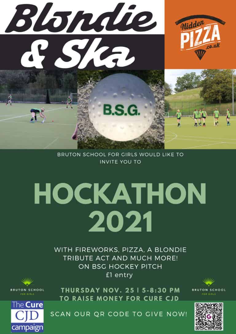 Hockathon in aid of CJD Campaign | Bruton School For Girls
