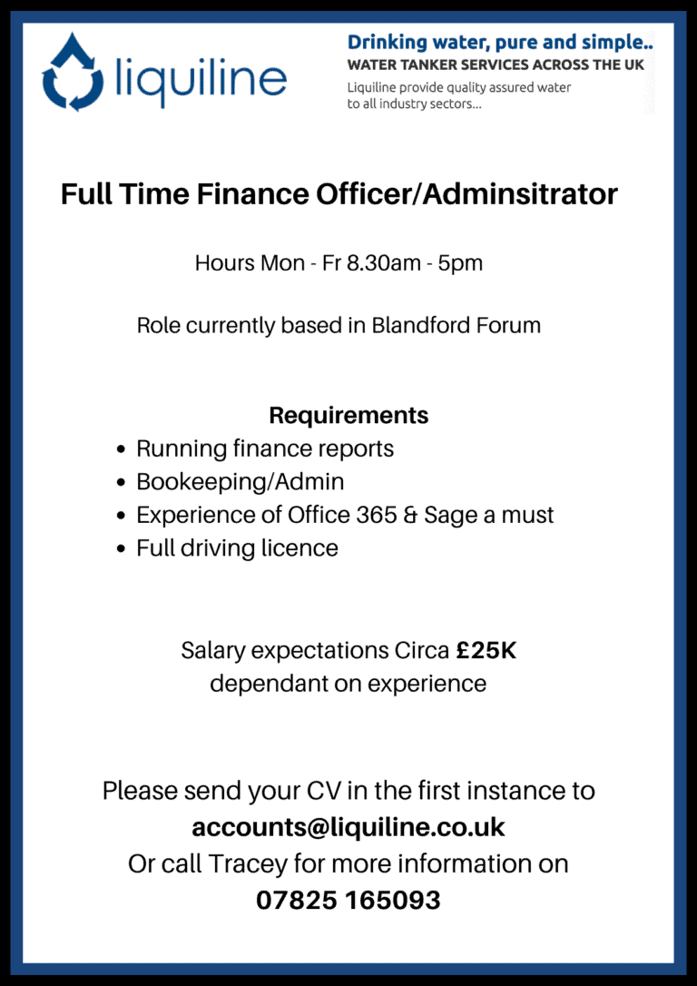 Finance Officer/Administrator | Liquiline