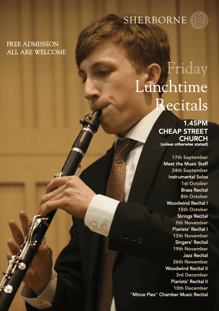 Sherborne School | Friday Lunchtime Recitals