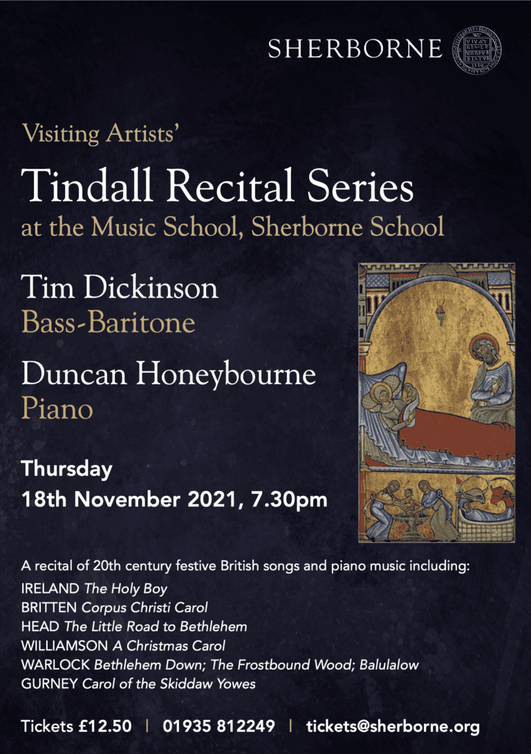 Sherborne School | Visiting Artists – Tindall Recital Series