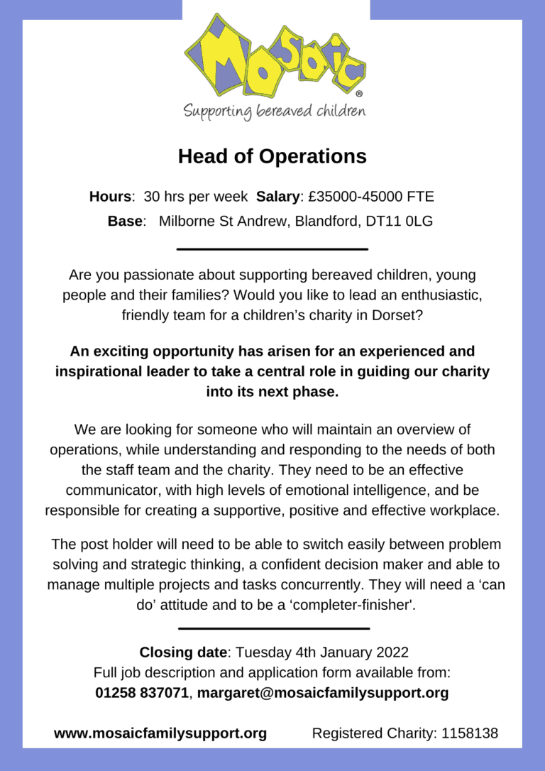 Head of Operations | Mosaic