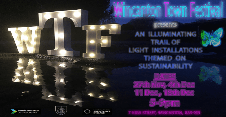 Wincanton Town Festival of Lights shines a light on Sustainability.
