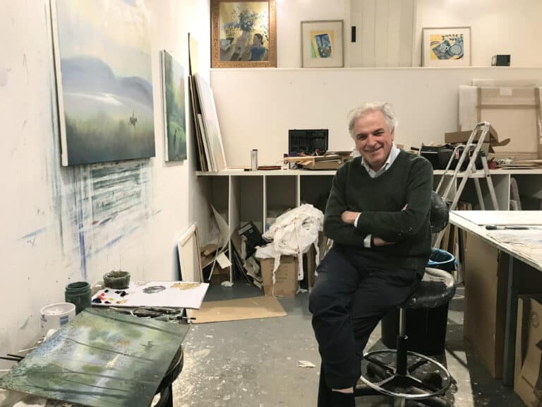 I wake up thinking about painting