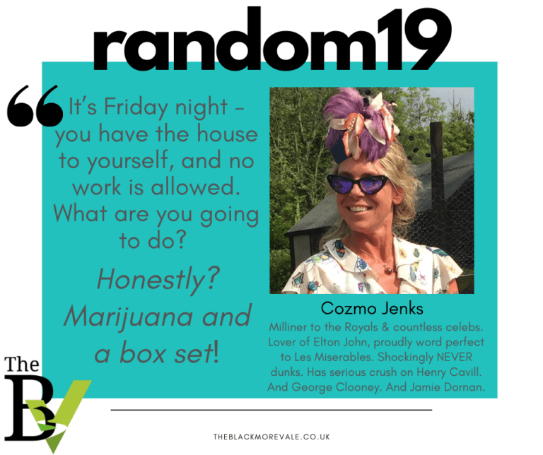 The Random 19 with renowned milliner Cozmo Jenks