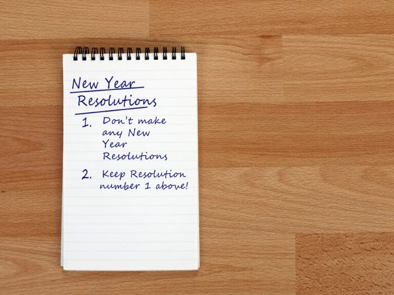 Be realistic about the ‘new you’