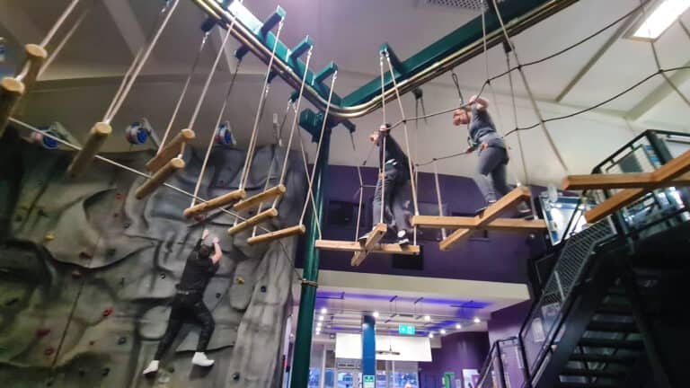Rock climbing – something to do that the teens will actually love