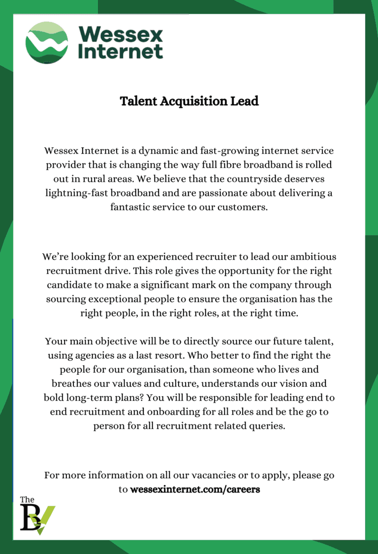 Talent Acquisition Lead | Wessex Internet