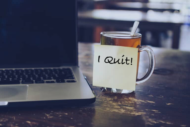 This Month: how do you quit your job properly?