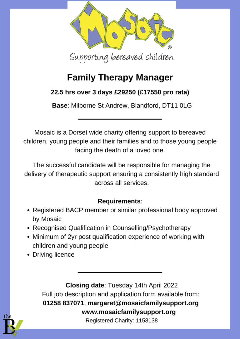 Family Therapy Manager | Mosaic
