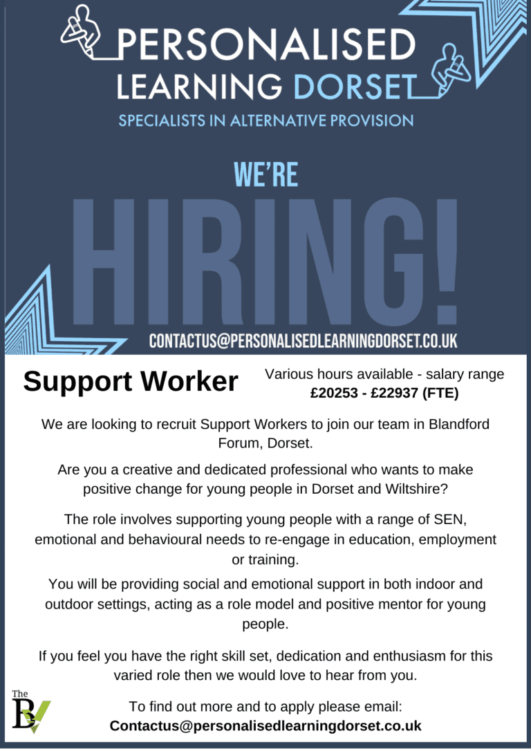 Support Worker | Personalised Learning Dorset