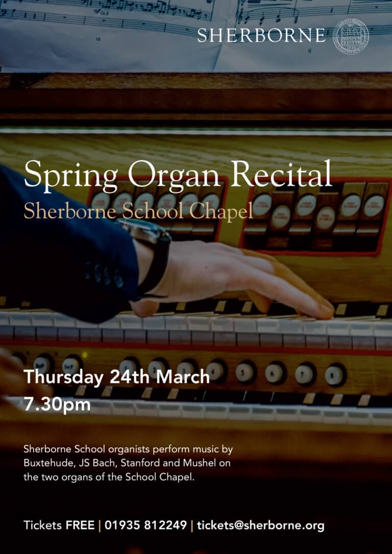 Spring Organ Recital | Sherborne School Chapel