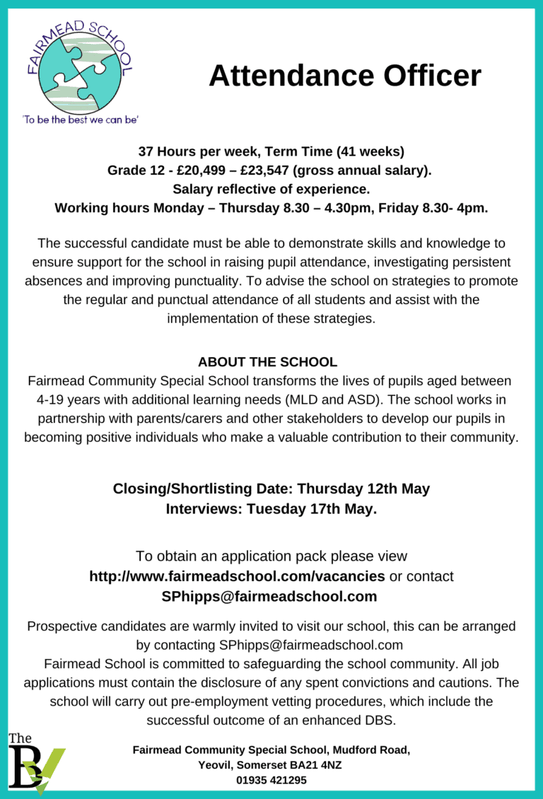 Attendance Officer | Fairmead Community Special School