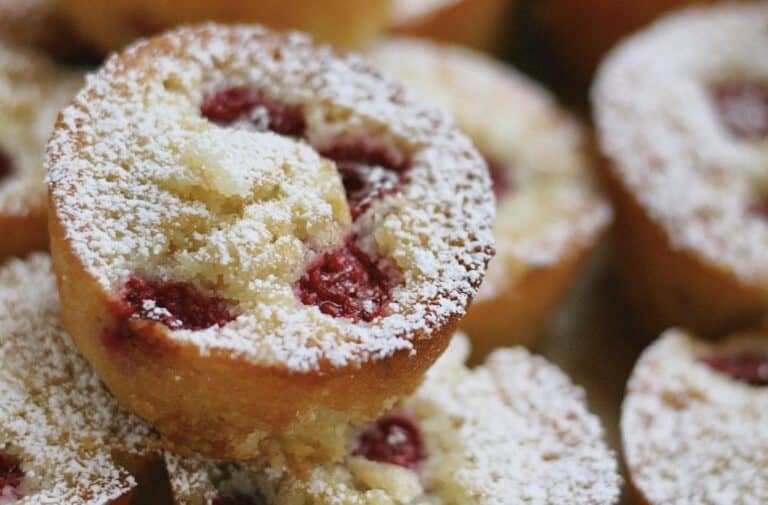 Deliciously light lemon friands