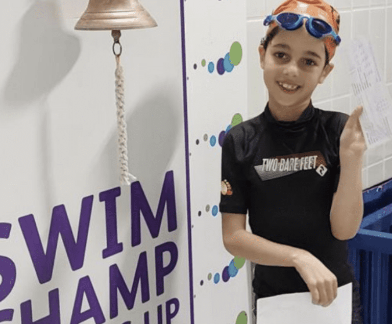 Idris swims to raise money for the homeless