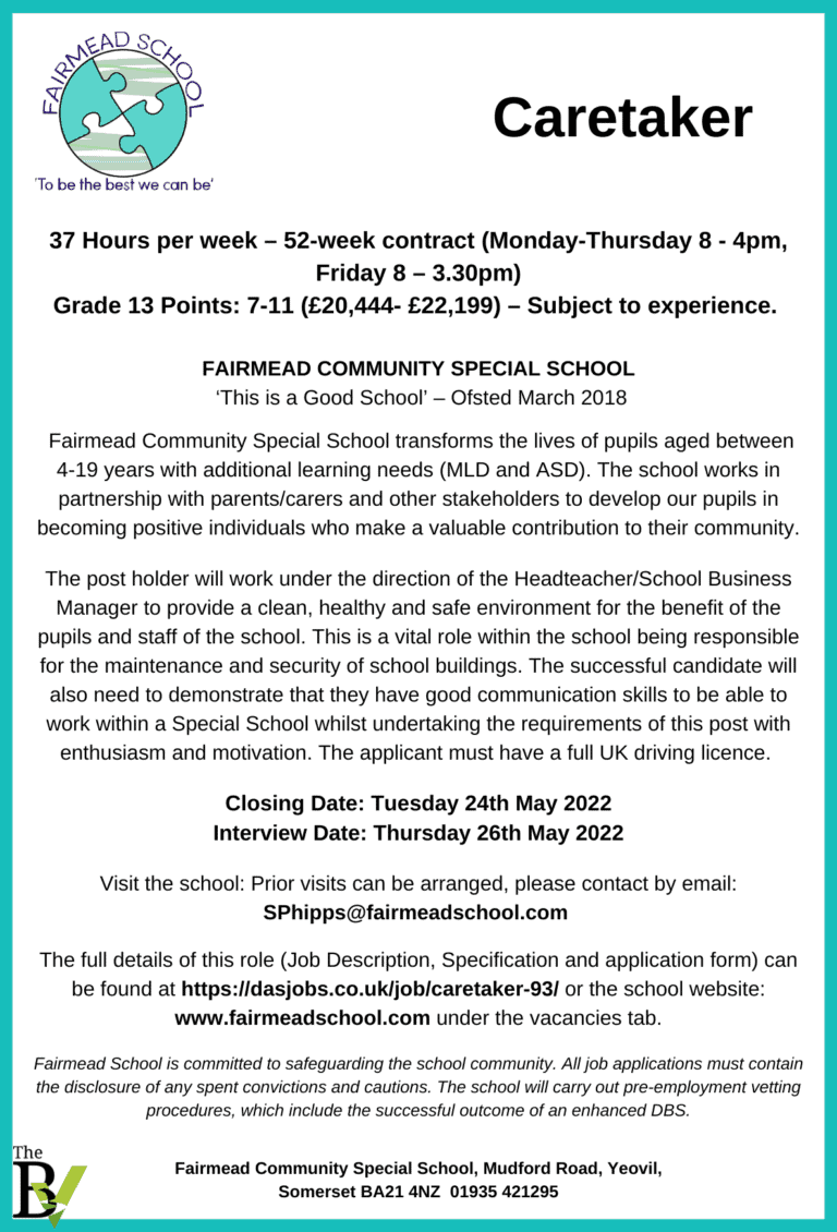 Caretaker | Fairmead Community Special School