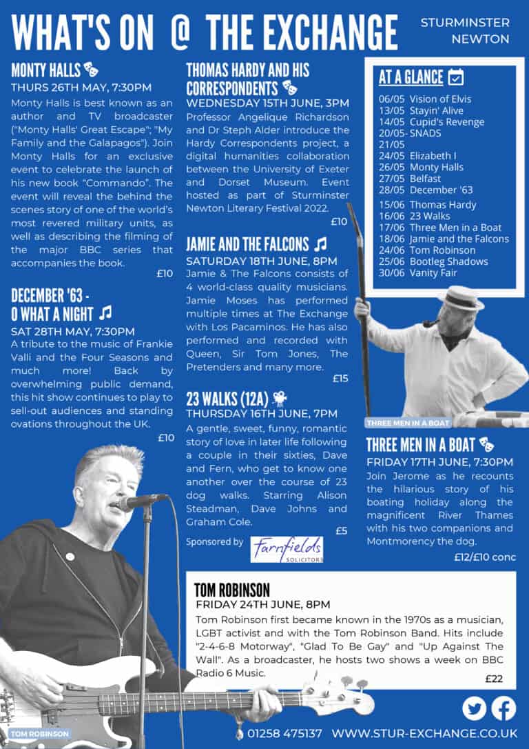 What’s on at the Exchange
