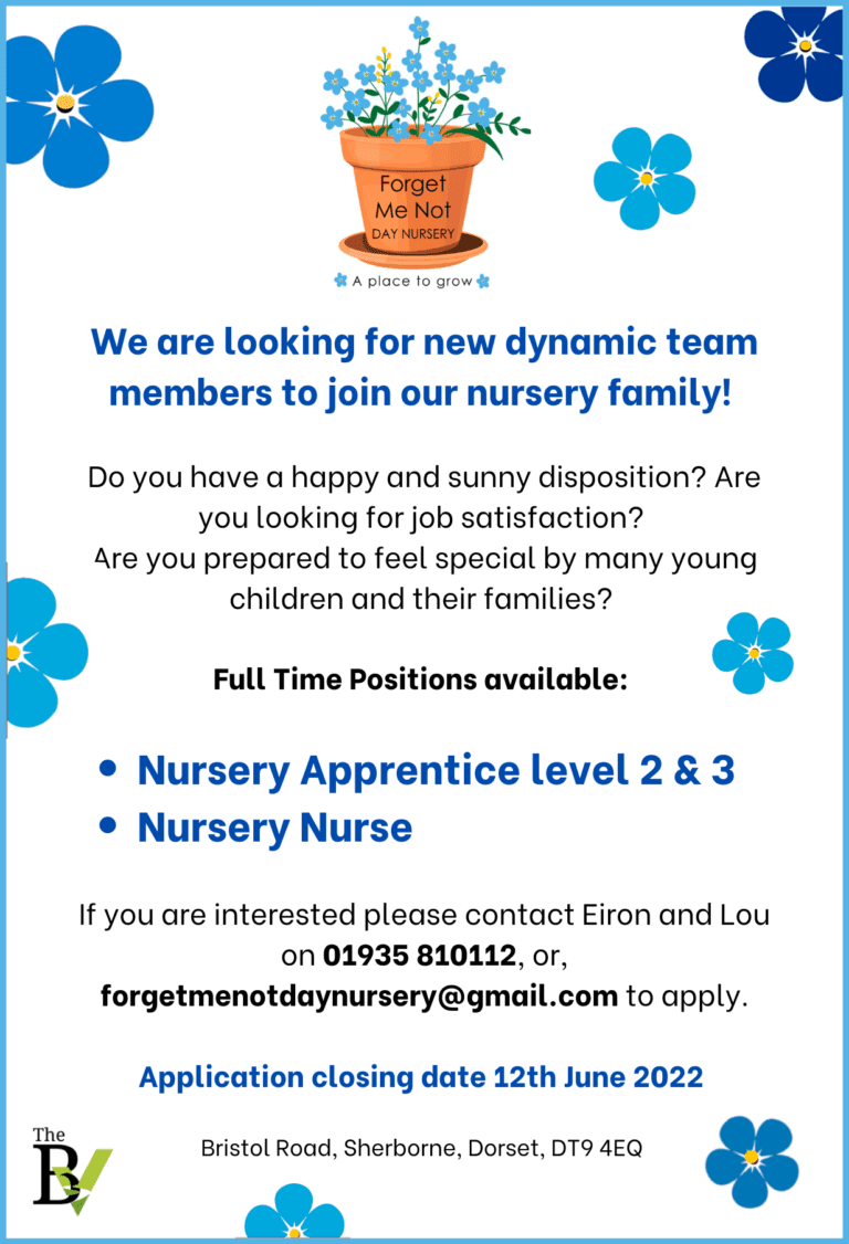 Forget Me Not Day Nursery | Full Time Positions Available