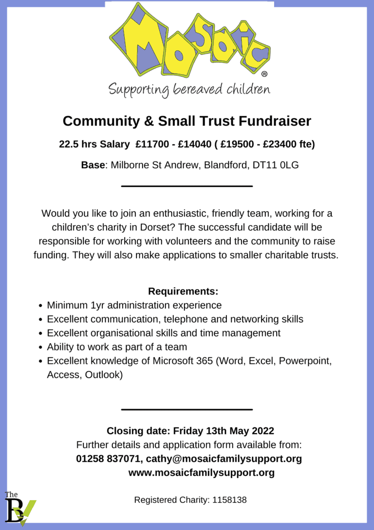 Community & Small Trust Fundraiser | Mosaic