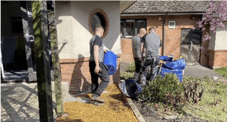 A new garden make over for Tisbury residents