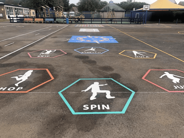 New markings for Yewstock School