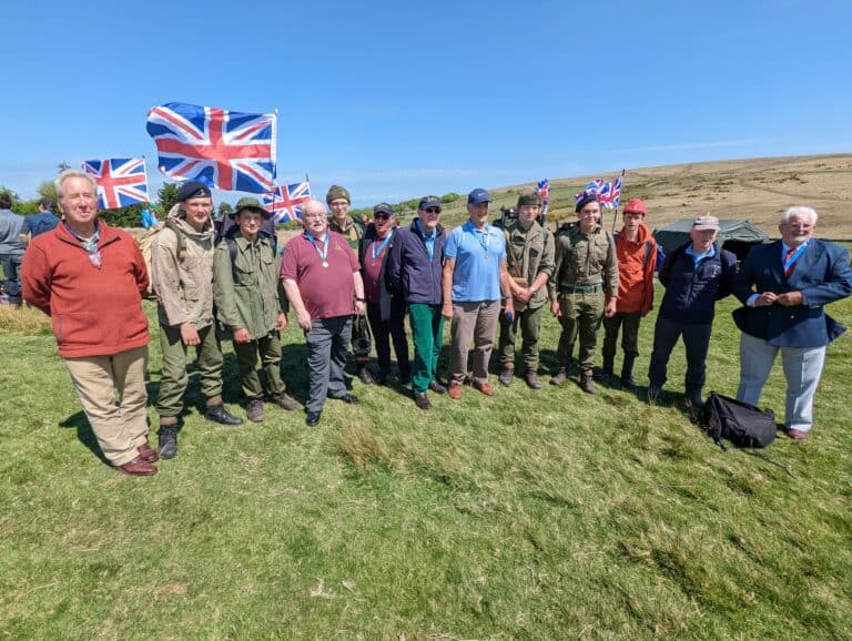 Gryphon students commemorate the Ten Tors 60th anniversary by completing the challenge in original kit!