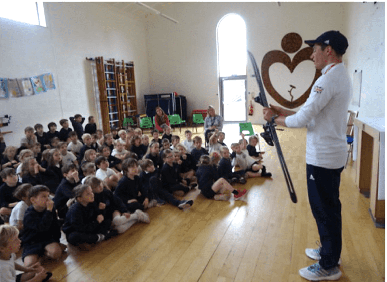 Wardour Sports Week with Olympian Lloyd Wallace